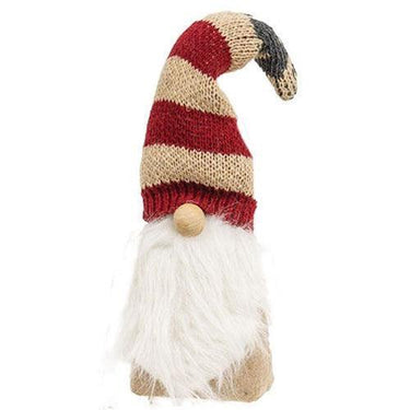 Americana Gnome w Flag Knit Hat 2 Asstd - The Fox Decor